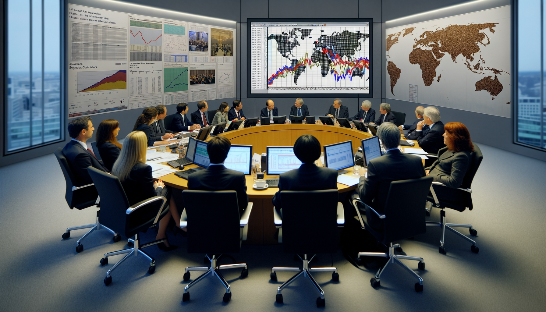 Графическое изображение падения экономики в России