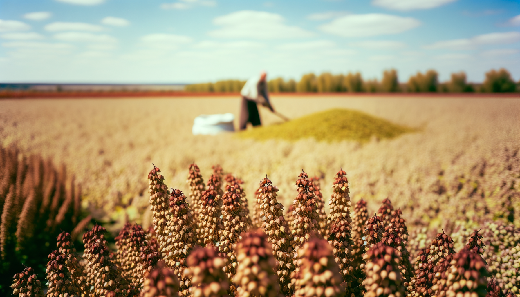 Українці розмелювали гречку, заняті лінією гроші