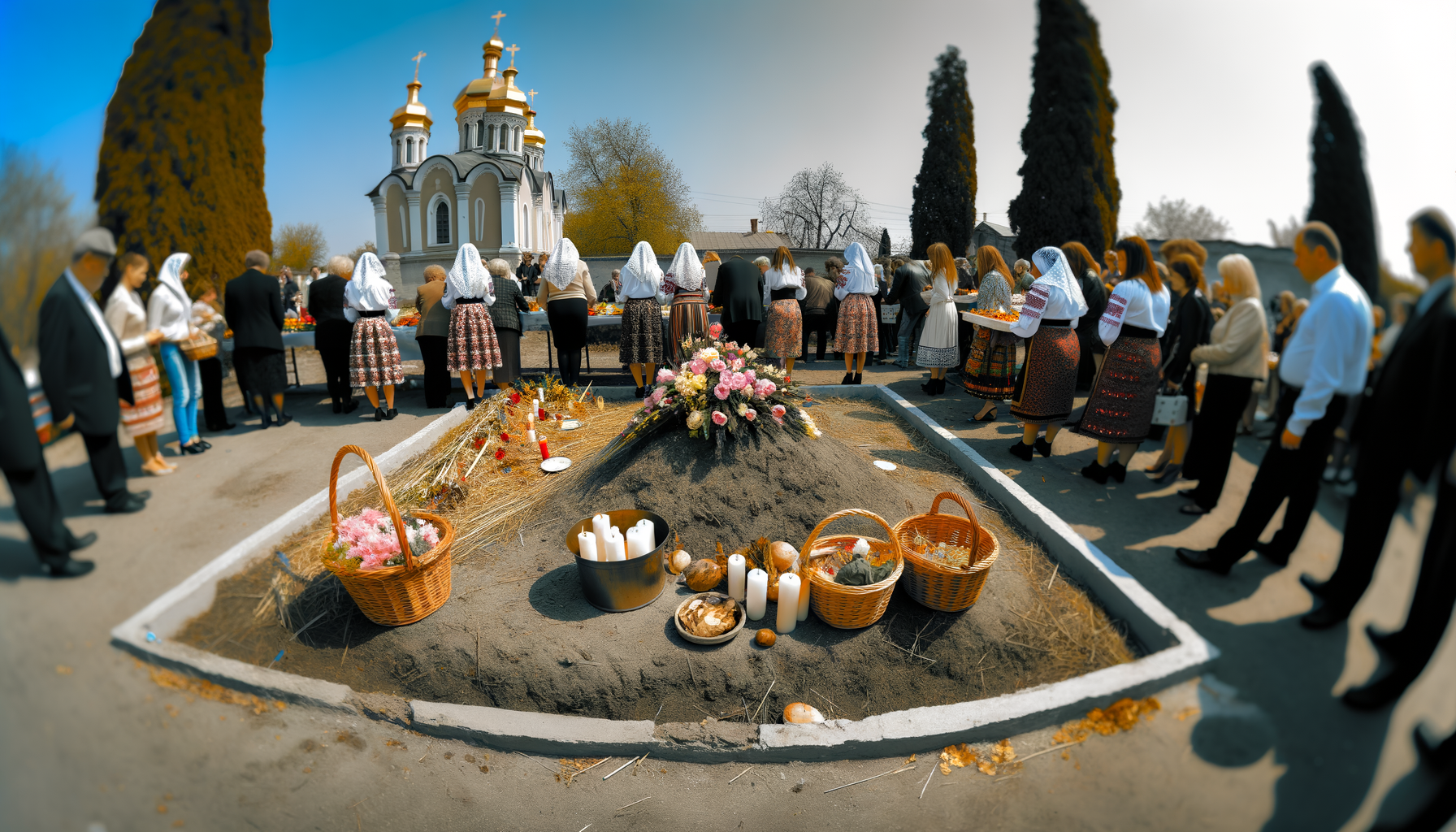 Свеча на иконе в храме