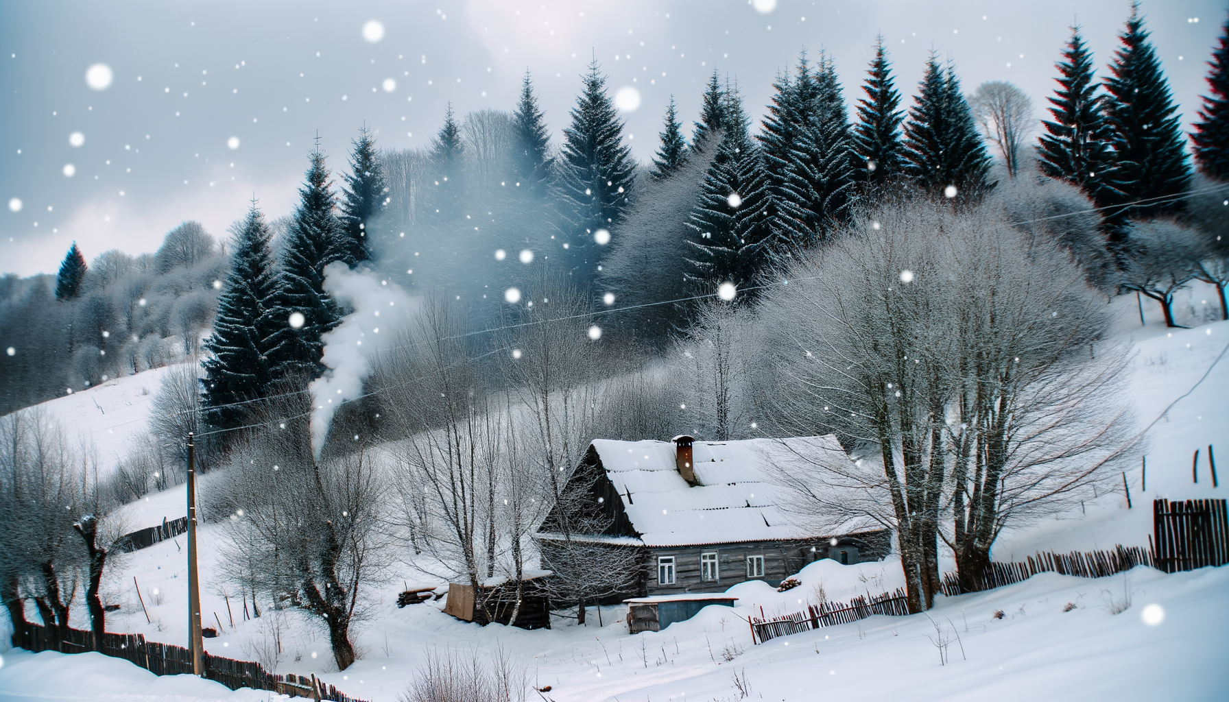 Календарная осень, снег, предвыборные настроения