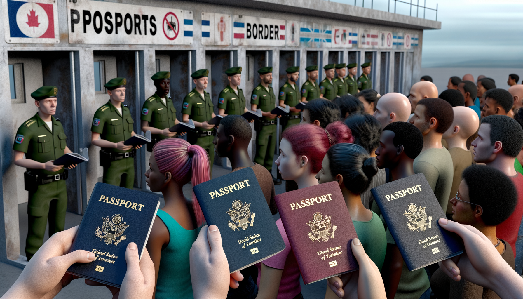 Людина зі старим українським паспортом