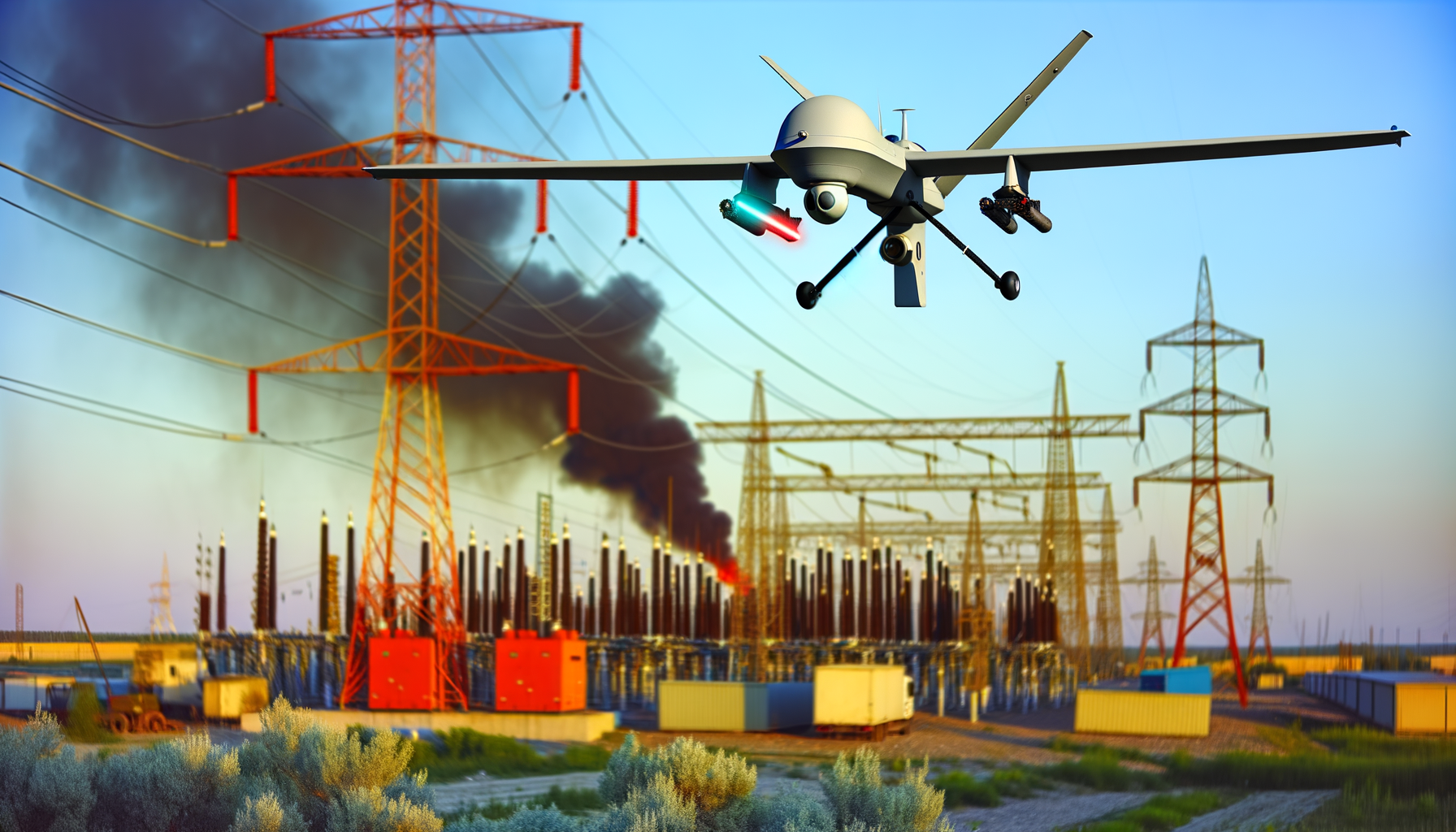 Безпілотні системи атакували підстанції в РФ