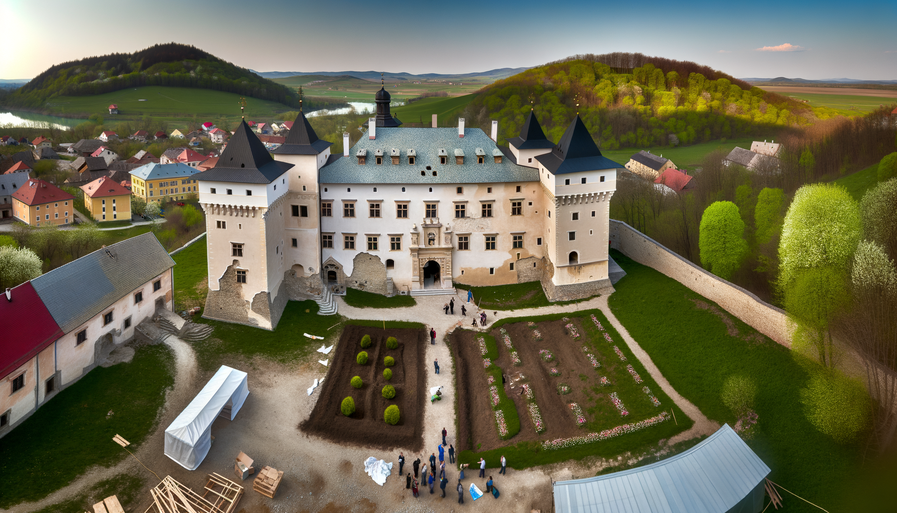 Старовинний замок на Тернопільщині