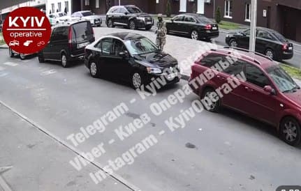 Стрельба в авто под Киевом