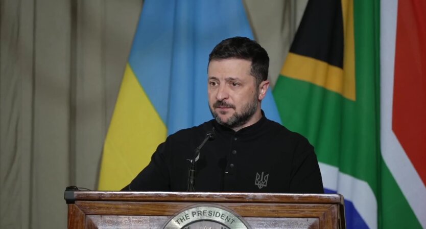 Зеленский и Рамафоса делают заявления