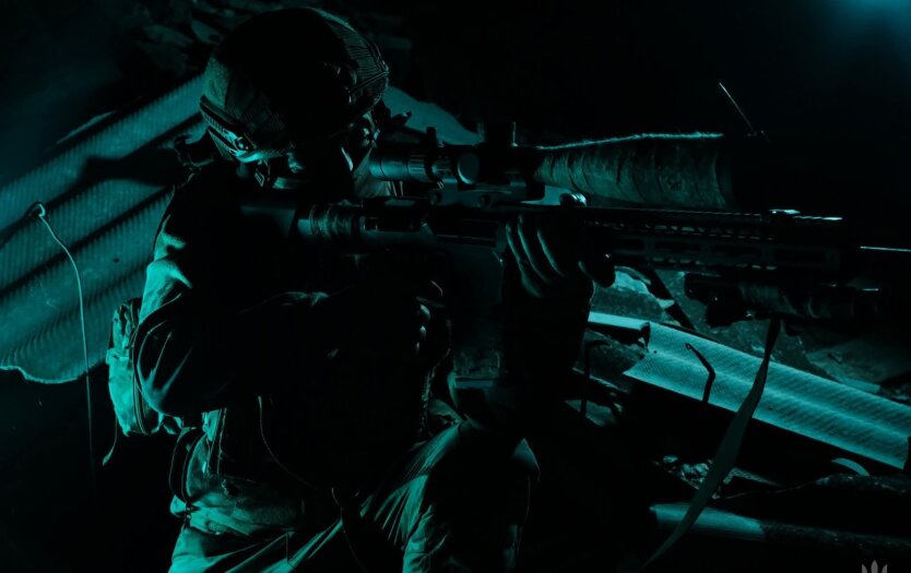 Украинские военные готовятся к боевым действиям