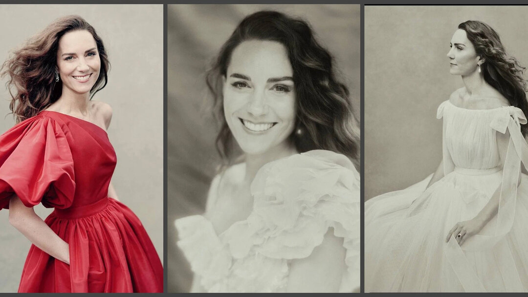 Кейт Миддлтон с украшениями Елизаветы II и леди Ди