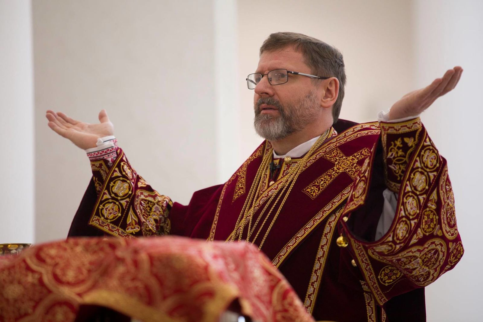 Зустріч архиєпископа Шевчука з Папою Римським